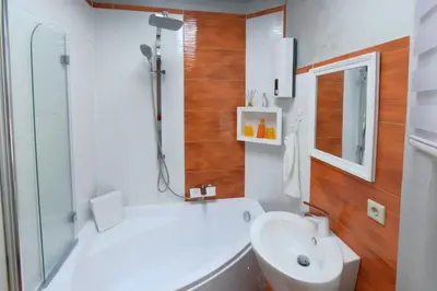 Ein Badezimmer in der Unterkunft Doppelzimmer Seeperle _ FH Odin