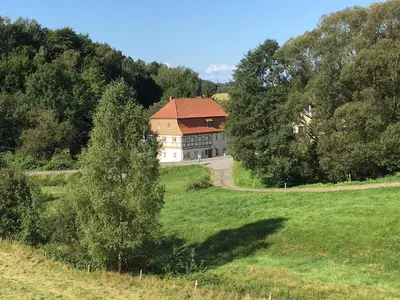 Naturlandschaft in der Nähe der Ferienwohnung