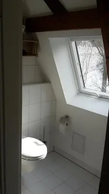 Ein Badezimmer in der Unterkunft Ferienwohnung Richtermühle