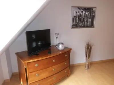 TV/Unterhaltungsangebot in der Unterkunft Ferienwohnung Himmel und Hölle