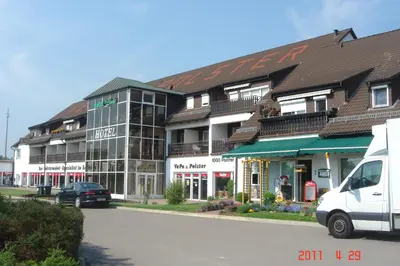 Das Gebäude in dem sich das Hotel befindet