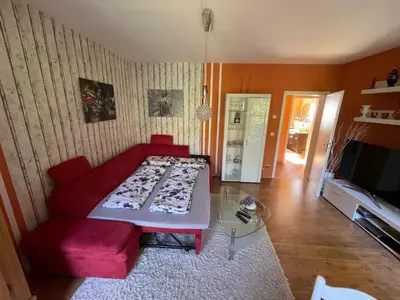 TV/Unterhaltungsangebot in der Unterkunft Zentrumsnahe Ferienwohnung
