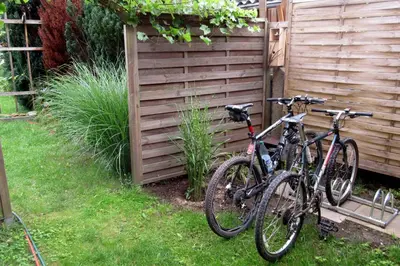 Radfahren an der Unterkunft Ferienwohnung Schlupp oder in der Nähe