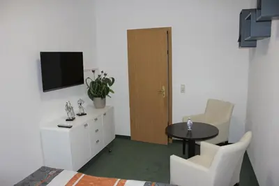 TV/Unterhaltungsangebot in der Unterkunft Ferienwohnung Bonita
