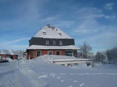 Beerenvilla im Winter