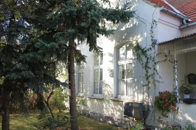 Ein Garten an der Unterkunft Ferienwohnung 