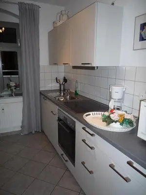 Küche/Küchenzeile in der Unterkunft Stadthaus Rosengasse