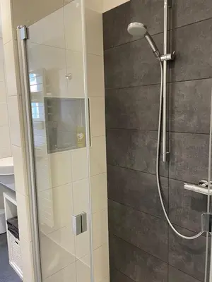 Ein Badezimmer in der Unterkunft Stadthaus Rosengasse
