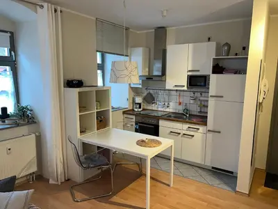 Küche/Küchenzeile in der Unterkunft Stadthaus Rosengasse