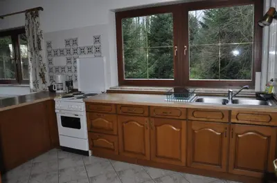Küche/Küchenzeile in der Unterkunft Ferienhaus Weber
