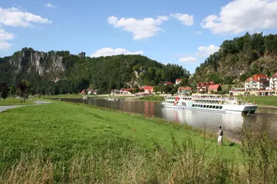 Naturlandschaft in der Nähe der Ferienwohnung