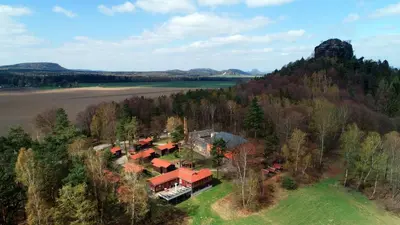 Naturlandschaft in der Nähe der Pension