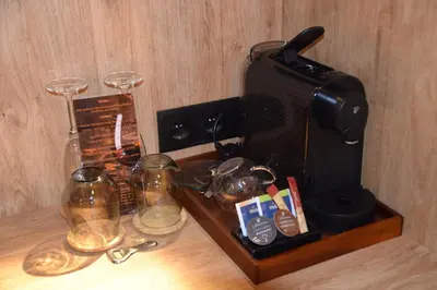 Kaffee-/Teezubehör in der Unterkunft Hotel 
