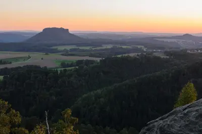 Naturlandschaft in der Nähe des Ferienhauses