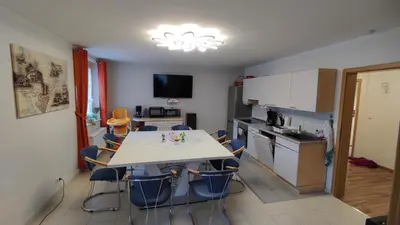 TV/Unterhaltungsangebot in der Unterkunft Ferienhaus Meier