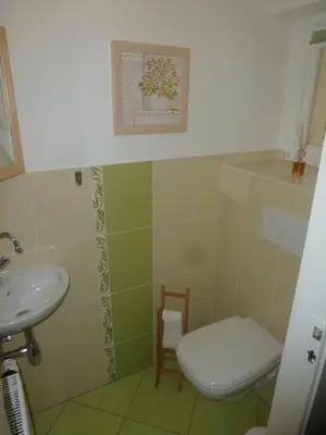 Ein Badezimmer in der Unterkunft Ferienwohnung Hohaus Dresden