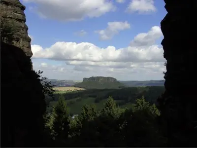 Naturlandschaft in der Nähe der Ferienwohnung