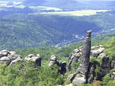 Naturlandschaft in der Nähe der Ferienwohnung