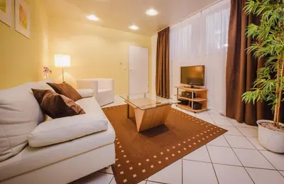 TV/Unterhaltungsangebot in der Unterkunft Aparthotel Villa Freisleben