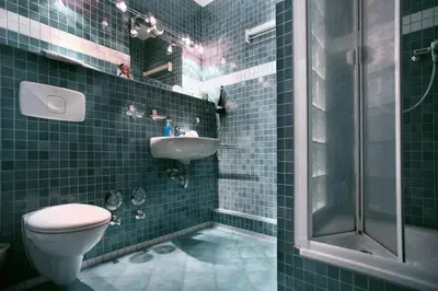 Ein Badezimmer in der Unterkunft Aparthotel Villa Freisleben