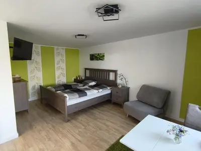 TV/Unterhaltungsangebot in der Unterkunft fambiwo - Ferienhaus in guter Lage