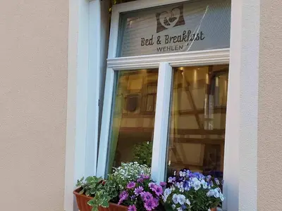 Grundriss der Unterkunft Bed and Breakfast Wehlen