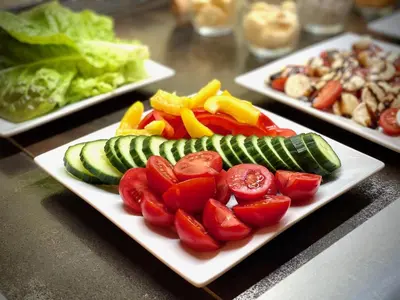 Essen im Hotel oder in der Nähe