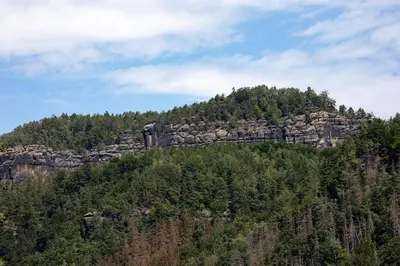 Naturlandschaft in der Nähe der Ferienwohnung