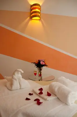 Ein Bett oder Betten in einem Zimmer der Unterkunft Sporthotel Glück Auf Mönchenfrei