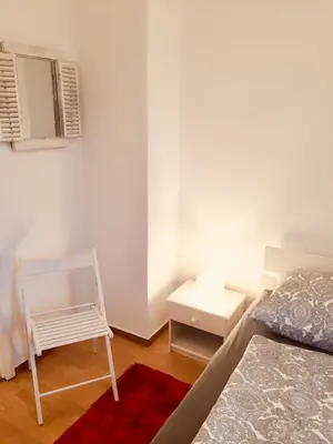 Ein Bett oder Betten in einem Zimmer der Unterkunft Ferienwohnung Tiffy