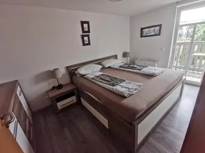 Ein Sitzbereich in der Unterkunft Apartment Bürgerstraße, 50 q.m.