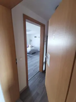 Ein Bett oder Betten in einem Zimmer der Unterkunft Apartment Bürgerstraße, 50 q.m.