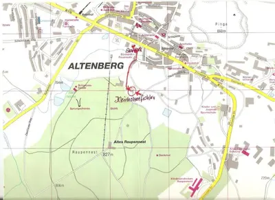Grundriss der Unterkunft Klein Hohe Fichten