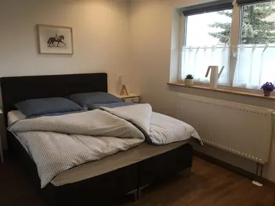 Ein Bett oder Betten in einem Zimmer der Unterkunft Gut Fischer