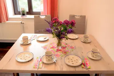 Grundriss der Unterkunft Ferienwohnung Villa AusZeit