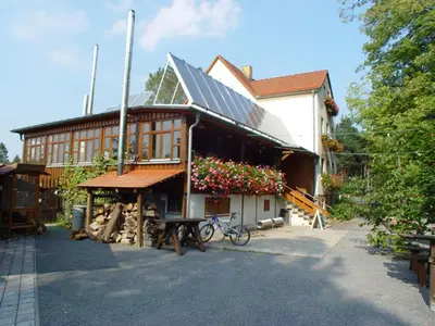 Das Gebäude in dem sich das Hotel befindet
