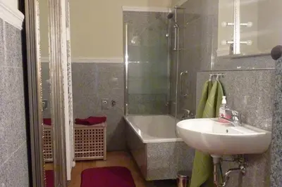 Ein Badezimmer in der Unterkunft Ferienwohnungen Villa Haniel Paul