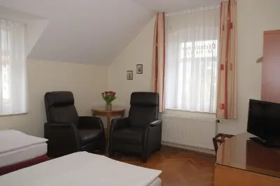 TV/Unterhaltungsangebot in der Unterkunft Gästewohnung Elström