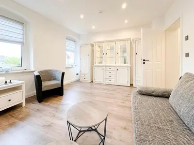 Ein Sitzbereich in der Unterkunft Ferienwohnung1 Grimma