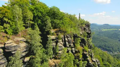 Naturlandschaft in der Nähe der Ferienwohnung