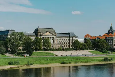 Blick auf einen Fluss in der Nähe der Ferienwohnung