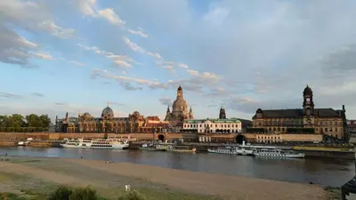 Blick auf einen Fluss in der Nähe der Ferienwohnung