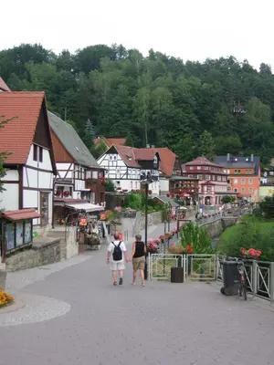 Naturlandschaft in der Nähe der Ferienwohnung