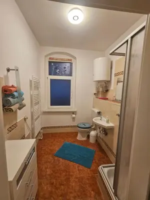 Ein Badezimmer in der Unterkunft Max's Hinterhaus