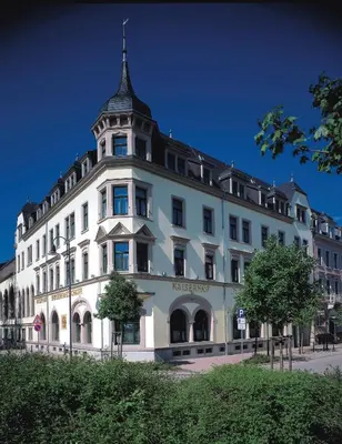 Das Gebäude in dem sich das Hotel befindet