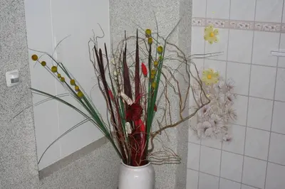 Ein Badezimmer in der Unterkunft Ferienwohnung Schrammsteinblick
