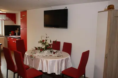 TV/Unterhaltungsangebot in der Unterkunft Ferienwohnung Schrammsteinblick