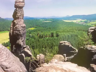Naturlandschaft in der Nähe der Ferienwohnung