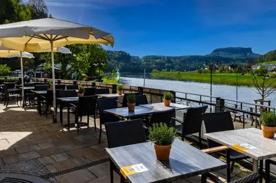Naturlandschaft in der Nähe des Hotels