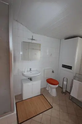Ein Badezimmer in der Unterkunft Ferienwohnung Frenkel